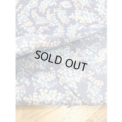 画像4: 生地：綿100％花柄プリント80ローン（ブルー）