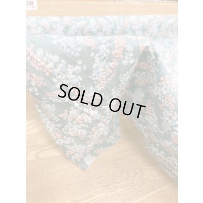 画像5: 生地：綿100％花柄プリント80ローン（グリーン）