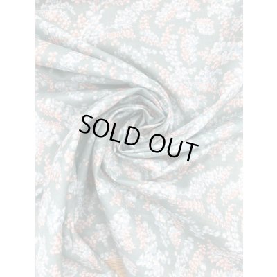 画像7: 生地：綿100％花柄プリント80ローン（グリーン）