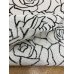 画像4: 生地：透かし編みポリエステル100％薔薇柄プリント（白／黒）