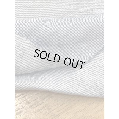 画像4: 生地：縦畝麻風ポリエステル（薄ブルー）