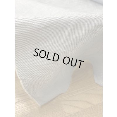 画像5: 生地：縦畝麻風ポリエステル（薄ブルー）