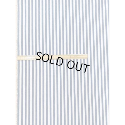 画像1: 生地：綿100％ヒッコリー柄コットン（紺／白）