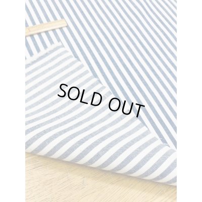 画像3: 生地：綿100％ヒッコリー柄コットン（紺／白）