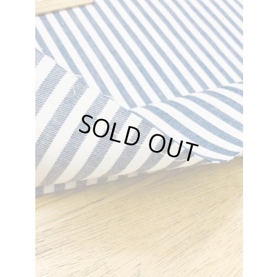 画像5: 生地：綿100％ヒッコリー柄コットン（紺／白）