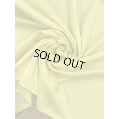 画像6: 生地：綿100％天竺ニット（イエロー）