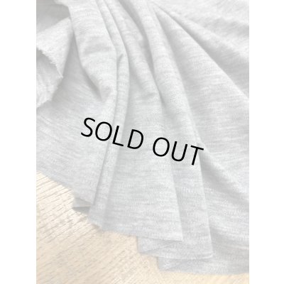 画像5: 生地：綿100％ニット（霜降りグレー）