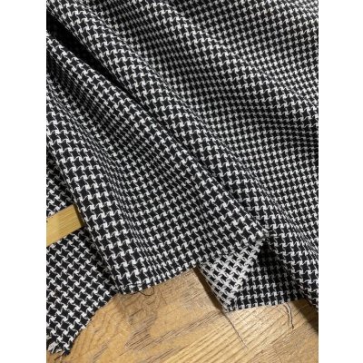 画像5: 生地：ポリエステルラメ入りジャガード（濃紺／白）