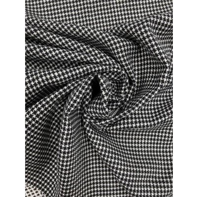 画像6: 生地：ポリエステルラメ入りジャガード（濃紺／白）