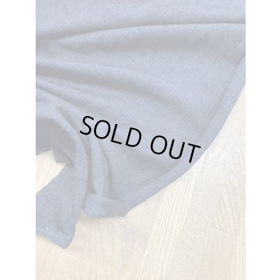 画像5: 生地：綿100％インディコ染め天竺ニット（インディコブルー）