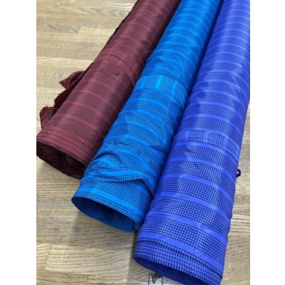 画像7: 生地：ドットストライプ柄ポリエステル（ブルー）