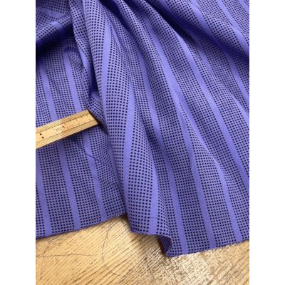画像5: 生地：ドットストライプ柄ポリエステル（パープル）