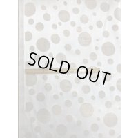 生地：オパール加工水玉（オフ）