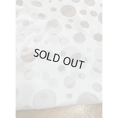 画像3: 生地：オパール加工水玉（オフ）