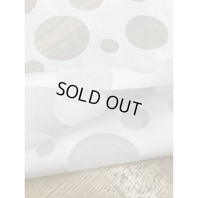 画像4: 生地：オパール加工水玉（オフ）