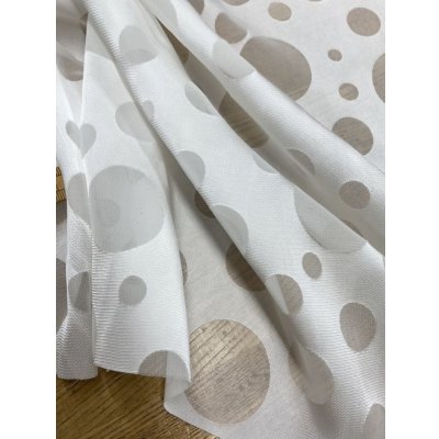 画像5: 生地：オパール加工水玉（オフ）