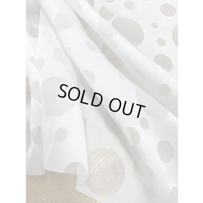 画像5: 生地：オパール加工水玉（オフ）