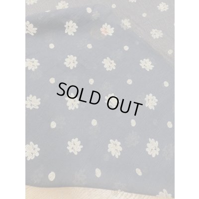 画像3: 生地：プリント楊柳ポリエステル（黒／ベージュ）