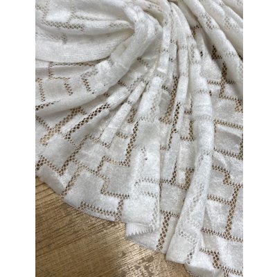 画像5: 生地：ポリ起毛スクエアフロッキーレース（オフ白）