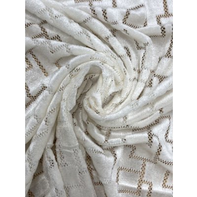 画像6: 生地：ポリ起毛スクエアフロッキーレース（オフ白）