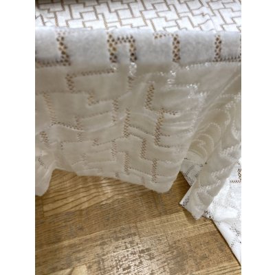 画像7: 生地：ポリ起毛スクエアフロッキーレース（オフ白）