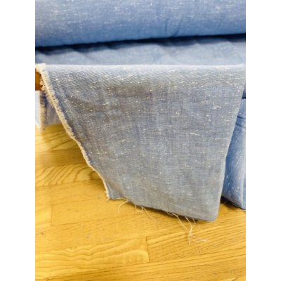 画像3: 生地：綿100％ネップ入りダンガリー（サックス）