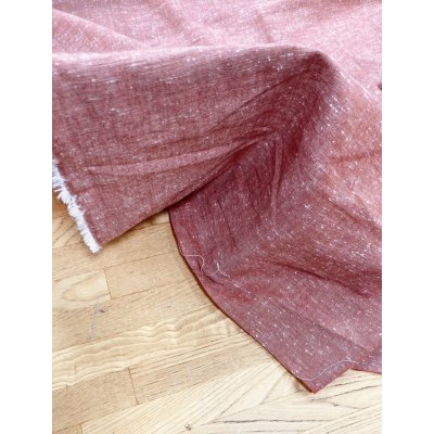 画像4: 生地：綿100％ネップ入りダンガリー（赤）