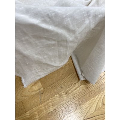 画像6: 生地:綿100%ネップ入りダンガリー(アイボリー)