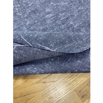 画像4: 生地：綿100％ネップ入りダンガリー（紺）