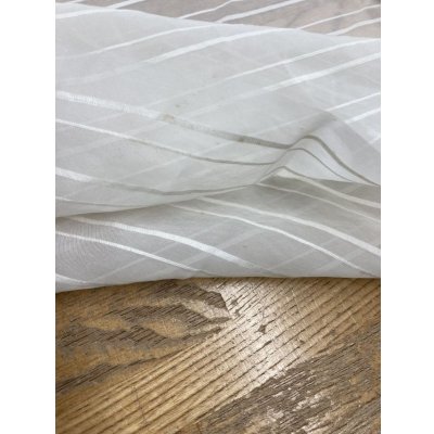 画像4: 生地：ポリエステル100％シアーボーダー（クリーム）