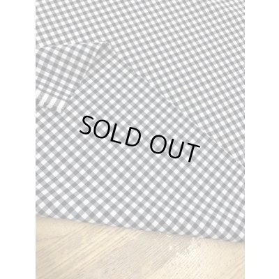 画像3: 生地：ギンガムチェック柄ポリエステルストレッチ（紺／白）