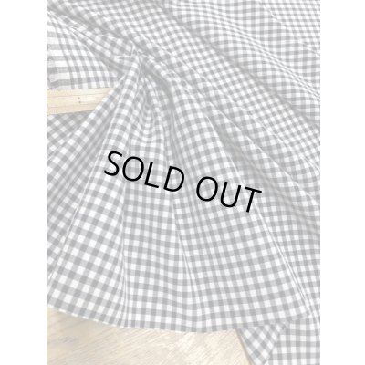 画像5: 生地：ギンガムチェック柄ポリエステルストレッチ（紺／白）