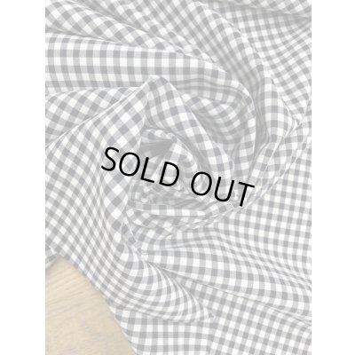 画像6: 生地：ギンガムチェック柄ポリエステルストレッチ（紺／白）