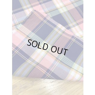 画像3: 生地：綿100％チェック柄プリント（紺／ピンク）