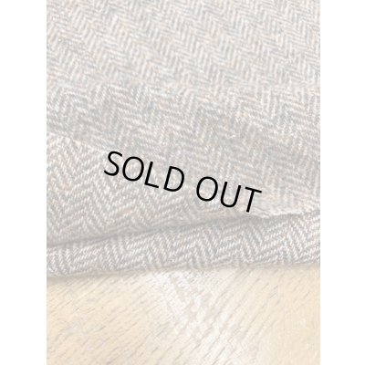 画像4: 生地：ネップ入りヘリンボーン織りウールポリエステル（茶系）