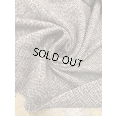 画像8: 生地：ネップ入りヘリンボーン織りウールポリエステル（茶系）