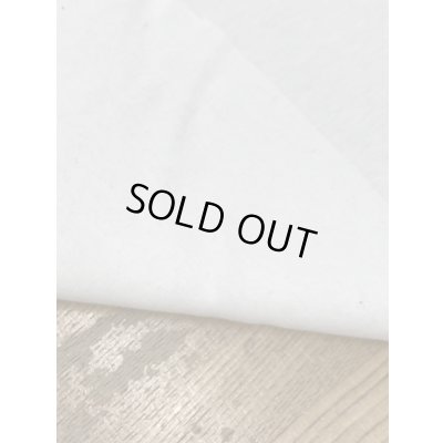 画像3: 生地：85cm幅綿100％無地コットンフライス（白）