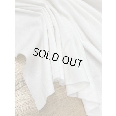 画像5: 生地：85cm幅綿100％無地コットンフライス（白）