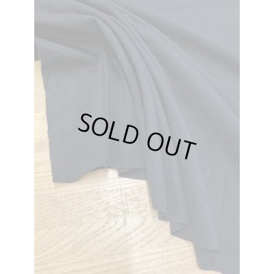 画像5: 生地：85cm幅綿100％無地コットンフライス（黒）