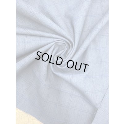 画像5: 生地：チェック織りウールポリエステル（濃グレー／グレー）