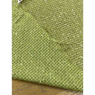 画像3: 生地：ラメ入りファンシーヤーンツイードウールポリ（緑）