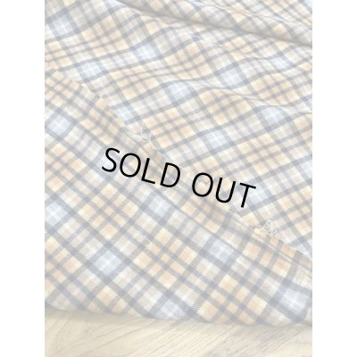 画像3: 生地：綿100％チェック織り・ネル起毛（オレンジ）