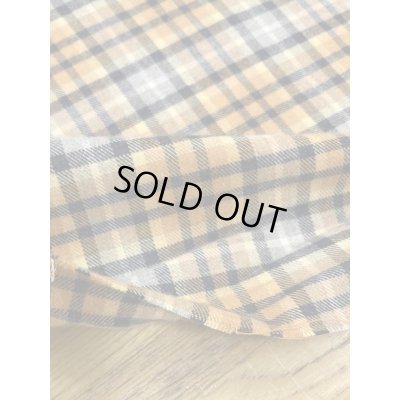 画像4: 生地：綿100％チェック織り・ネル起毛（オレンジ）