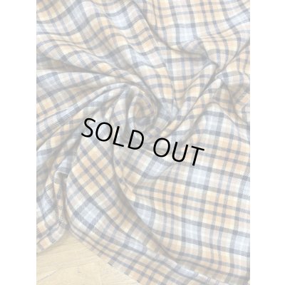 画像6: 生地：綿100％チェック織り・ネル起毛（オレンジ）