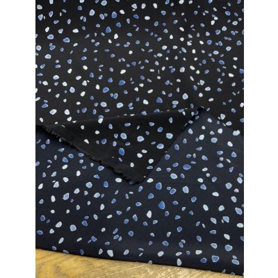 画像3: 生地：ポリエステル100％ツブツブプリント（紺／青）
