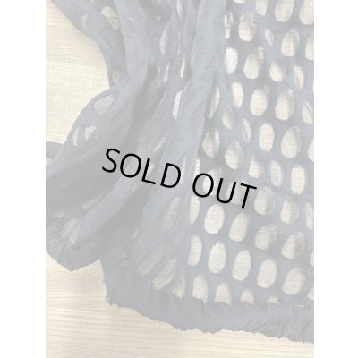 画像5: 生地：綿ポリオパール穴あきニット（黒）