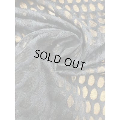 画像6: 生地：綿ポリオパール穴あきニット（黒）