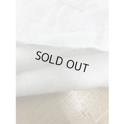 画像4: 生地：ポリエステルナミナミフリンジストライプ（オフ白）