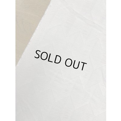 画像7: 生地：ポリエステルナミナミフリンジストライプ（オフ白）