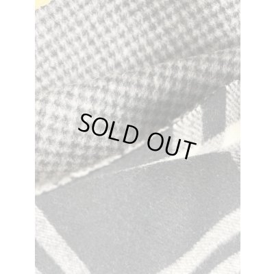 画像5: 生地：千鳥チェック柄リバーシブルウールソフトメルトン（黒白）